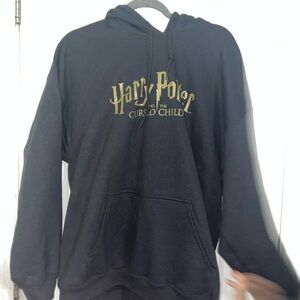 Harry Potter .Black Hoodie Sweater